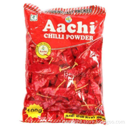 OEM chili powder plastic packaging bag